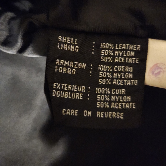 Leather Jacket Kenneth Cole Size M - Picture 10 of 10